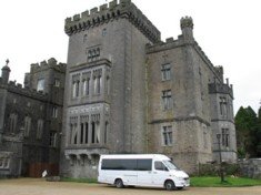Vehicle with a Castle Hotel